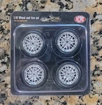 Acme 1:18 Street Fighter Wheel And Tire Set- A1805222W. Fixed Price $19.99.