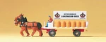 Preiser 79478 Scale Beer Transport Cart Horse Drawn. Fixed Price $35.00.