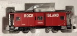 Lionel 6-27600 Scale Rock Island Bay Window Caboose #17070 Smoke Unit. Fixed Price $149.99.