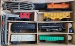 Lionel Postwar 11460 Gauge Steam Freight Locomotive 7 Piece Set. Fixed Price $189.00.
