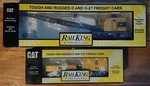Mth Electric Trains Caterpillar 2013 Model 30-76360 W/-64 Tender Crane Car, Nib. Fixed Price $149.00.