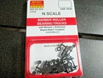 Micro-trains Stock # 00302043 (1024) Barber Roller Bearing Trucks Medium Ext (n). Fixed Price $10.00.