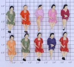 Acme 22-101 Seated Women Figure Assortment (bag Of 10). Fixed Price $15.00.