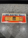 Lionel Train Box Car Youngstown 6-16234 Yellow Ohio. Fixed Price $44.00.