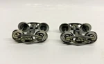 Walthers Proto Series 2000 Ho Scale Freight Trucks 33" Flat Back Metal Wheels. Fixed Price $10.03.