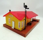 Bachmann Ho Scale Lighted Grovemont Passenger & Freight Station - Nice!. Fixed Price $10.95.