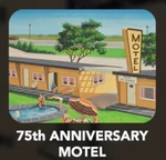 Bachmann Plasticville 45198 Ho Scale 75TH Anniversary Motel Kit. Fixed Price $29.99.