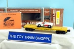 Mth King Rugged Rails 7603 C&o Chessie Flatcar W Road Legends '57 Corvette.. Fixed Price $22.47.