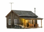 New Woodland Just Plug Built-&-ready Rustic Cabin Scale BR5869. Fixed Price $95.95.