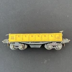 Vtg Lionel 3652 Yellow Operating Dump Car Original. Fixed Price $26.99.