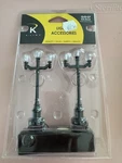 K-line Lionel Lighted Ball Street Lamps O/O27 Gauge K-010511 Nib 2PK. Fixed Price $17.99.