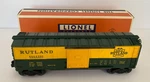 Lionel #6464-300 Rutland Boxcar. Fixed Price $120.00.