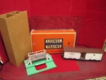 Vintage Lionel Operating Milk Car 36621 Guage With Box, Platform, Cans Insert. Fixed Price $39.95.