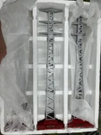 Mth 10-1043 Tinplate Red/silver # 94 High-tension Tower Set Production Sample. Fixed Price $125.00.