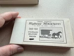 Ho 1:87 Jordan Highway Miniatures 360-102 Standard Delivery Wagon Kit. Fixed Price $19.99.