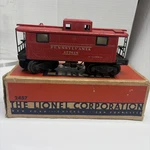 Lionel Postwar 2457 Lighted, Steel Caboose, 1940'S, Unrun Original Box. Fixed Price $52.00.