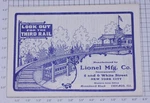 Lionel 1906-A Vintage Reprinted Early Catalog Mint (50). Fixed Price $500.00.