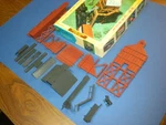 Coaling Station With Box 2700-129 Plasticville U.s.a. Ho Scale Vintage Lot. Fixed Price $34.20.