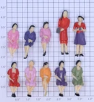 Acme 22-154 Women Figure Assortment (bag Of 10). Fixed Price $15.00.