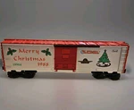 Lionel #6-19904 Christmas 1988 Boxcar. Fixed Price $14.95.