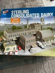 Ho Scale Walthers 933-3799 Sterling Consolidated Dairy Building Kit. Fixed Price $350.00.