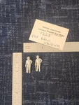 Campbell 1228 Old Man Walking, Weston Mini-figure, Unpainted, Ho, Per Pack. Fixed Price $12.00.