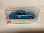 Busch 49028 Ford Crown Victoria "24 Seven Taxi Association" Cab 1:87 Scale Ho. Fixed Price $10.86.