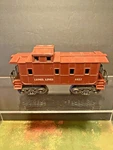 Lionel Postwar Brown Caboose #6037. Fixed Price $8.00.