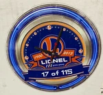 Lionel 9-42032 115TH Anniversary Blue Neon Pub Clock New Factory Sealed Rare #30. Fixed Price $449.99.