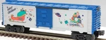 Lionel Christmas Employee 1998 Boxcar 6-16292 Gauge Train Santa Sleigh Present. Fixed Price $90.00.