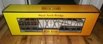 **read** Mth 40-1013 Rail King Gauge 30 Inch Silver Steel Arch Bridge Box. Fixed Price $109.99.