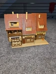 Vollmer Ho #3693 - Police Station W/ Prison Building Vintage Fully Assembled. Fixed Price $59.99.