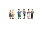 People In Traditional German Costume Ho Gauge Figures Noch 15578. Fixed Price $25.90.