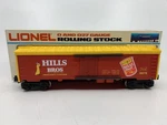 Lionel 6-9879 Hills Bros. Coffee Billboard Reefer Car Ln/box. Fixed Price $10.99.