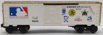 Lionel 6-9625 Gauge American League Baseball Boxcar Ex. Fixed Price $18.19.