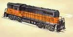 + Lionel 6-38305 Conventional Classics Milwaukee Road 2338 GP-7 Diesel Engine. Fixed Price $250.00.