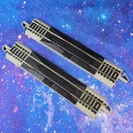 Bachmann E-z Track Ho 9" Straight Terminal Rerailer 92125-A Gray Nickel Silver. Fixed Price $21.95.