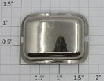 Lionel 400E-25 Rectangular Nickel Sand Dome. Fixed Price $15.00.