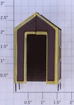 American Flyer PA9353B Scale Brown House For Various Accessories. Fixed Price $13.00.