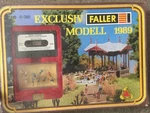 Faller B-380 1989 Ho Exclusive Band Stand Pavilion Model Building Kit. Fixed Price $76.49.