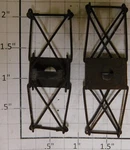 Acme 1000X-302 Ho Pantographs (pair). Fixed Price $13.00.