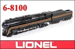 Lionel 6-8100 Norfolk & Western 4-8-4 "j-class" Steam Loco /3/ 1981. Fixed Price $342.00.