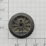 Lionel 1664E-16 Plain Wheel With Long Hub Shoulder (10). Fixed Price $40.00.