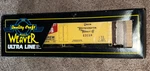 Weaver Scale Ultra Line Union Refrigerator Transit 23116 Box Car 3-RAIL U3109. Fixed Price $39.22.
