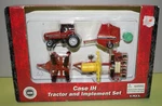 Ertl 1/64 Scale 5 Pc Set Case Ih 7210 Tractor, Baler, Disk, Sprayer. & Planter. Fixed Price $65.00.