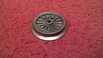#6 Lionel Post War 2037 Steam Locomotive 2036-144 End Plain Drive Wheel. Fixed Price $5.85.