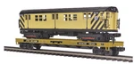 Mth Metro Trans Auth (#941428) Flat Car W/ Yellow R-17 Subway 20-98365. Fixed Price $200.00.