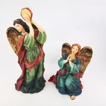Vintage Grandeur Noel Collectible Porcelain Angel Set Hand Painted Owell Box. Fixed Price $35.99.