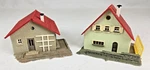 Two (2) Built Scale Faller Model Railroad Layout Houses Excellent Condition. Fixed Price $14.00.
