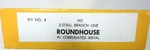 California Model Co. Kit #8 3-STALL Brach Line Roundhouse Scale New. Fixed Price $39.95.